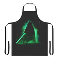 Star Wars inspired kitchen apron featuring designs of Luke Skywalker and Mandalorian