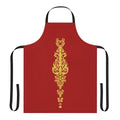Star Wars-inspired embroidered apron featuring the likeness of Queen Amidala