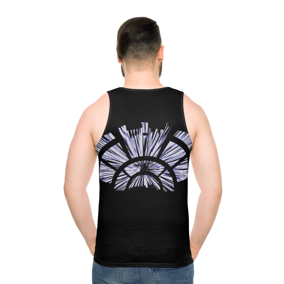 Star Wars Unisex Tank Top with "What A Piece Of Junk" Design