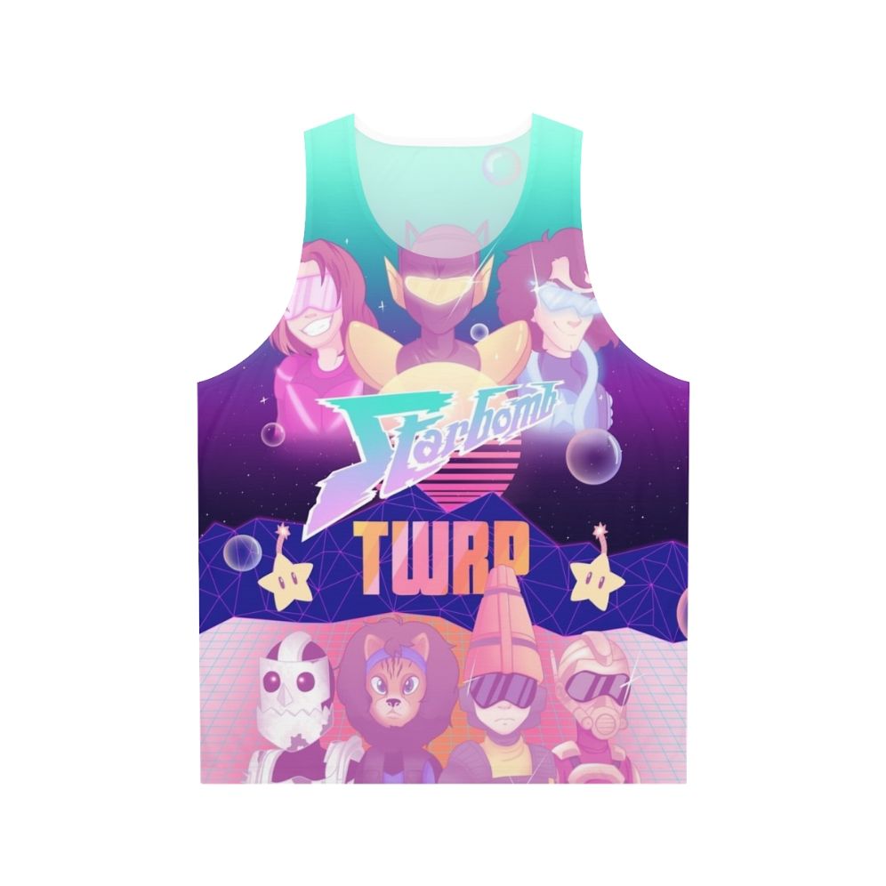 Starbomb and TWRP Vaporwave Unisex Tank Top