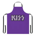 Starchiad-inspired apron featuring the iconic Kiss band logo