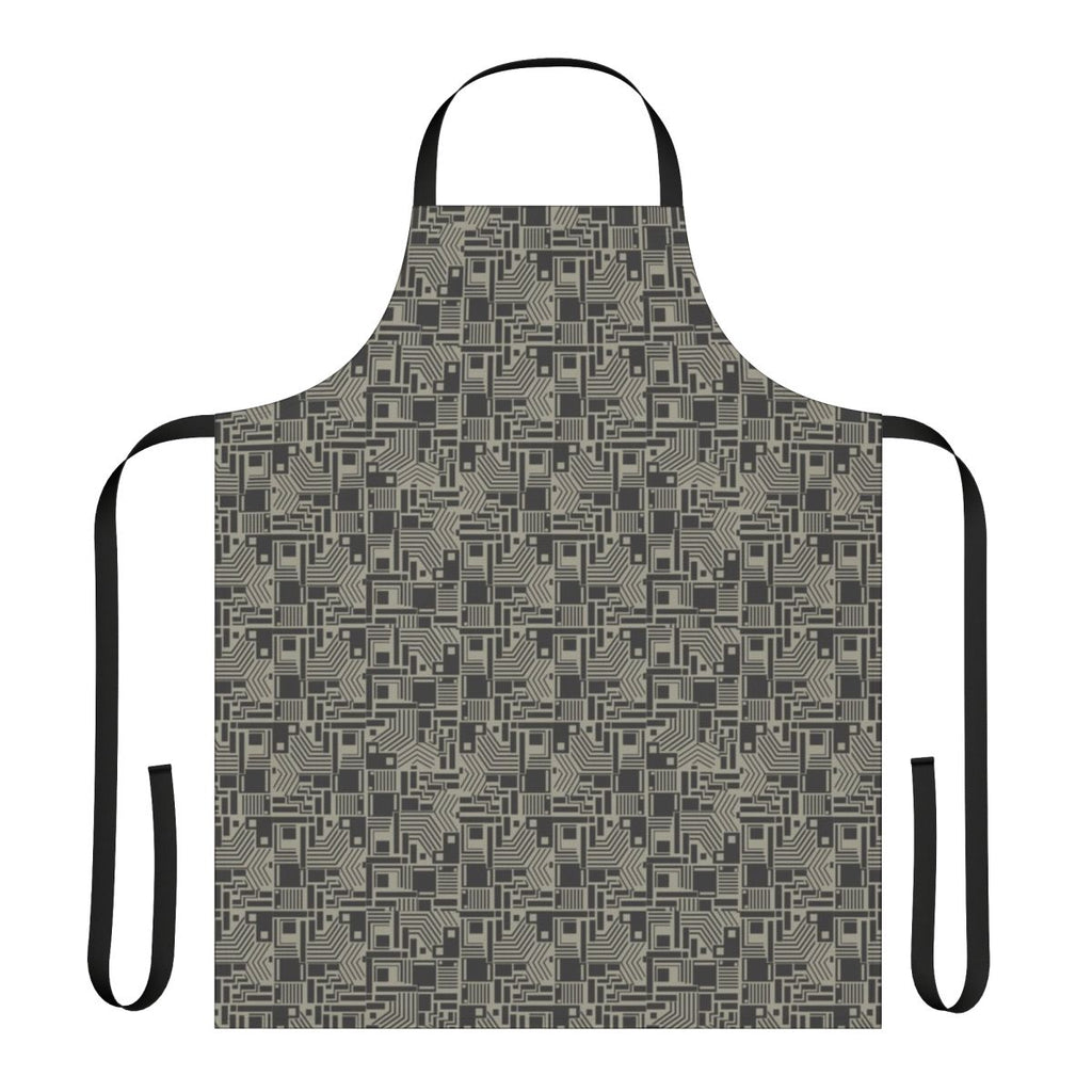 Stardust glam rock inspired apron
