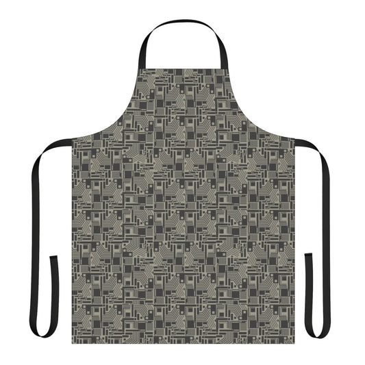 Stardust glam rock inspired apron