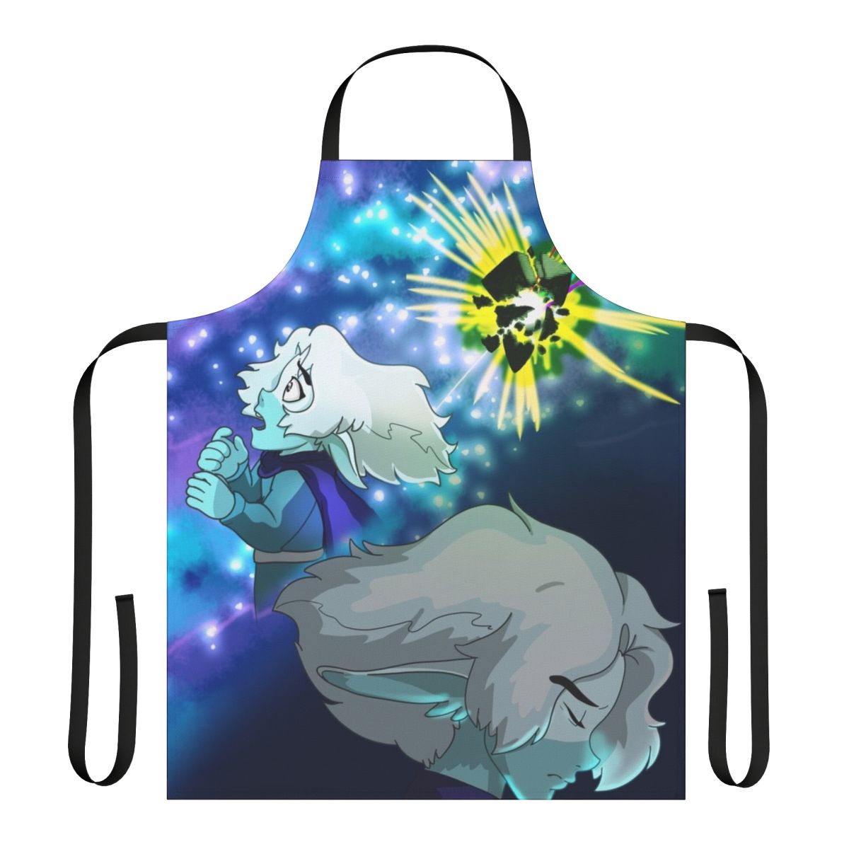 Starlight Brigade inspired sci-fi space themed apron