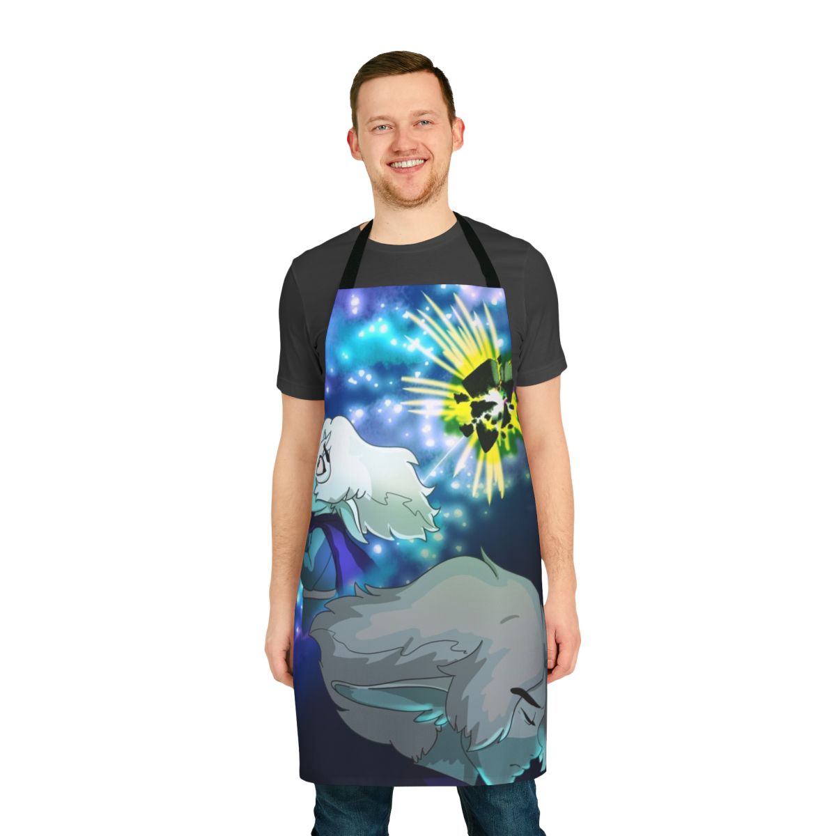 Starlight Brigade inspired sci-fi space themed apron