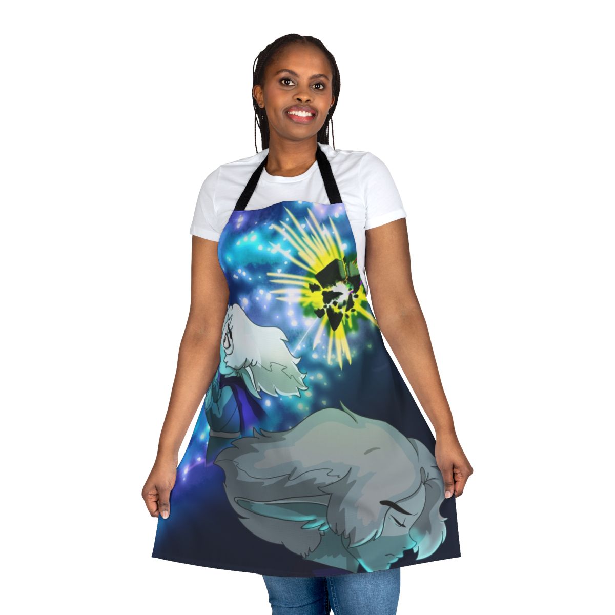 Starlight Brigade inspired sci-fi space themed apron