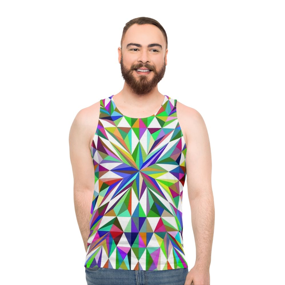 Starlight Unisex Abstract Art Tank Top