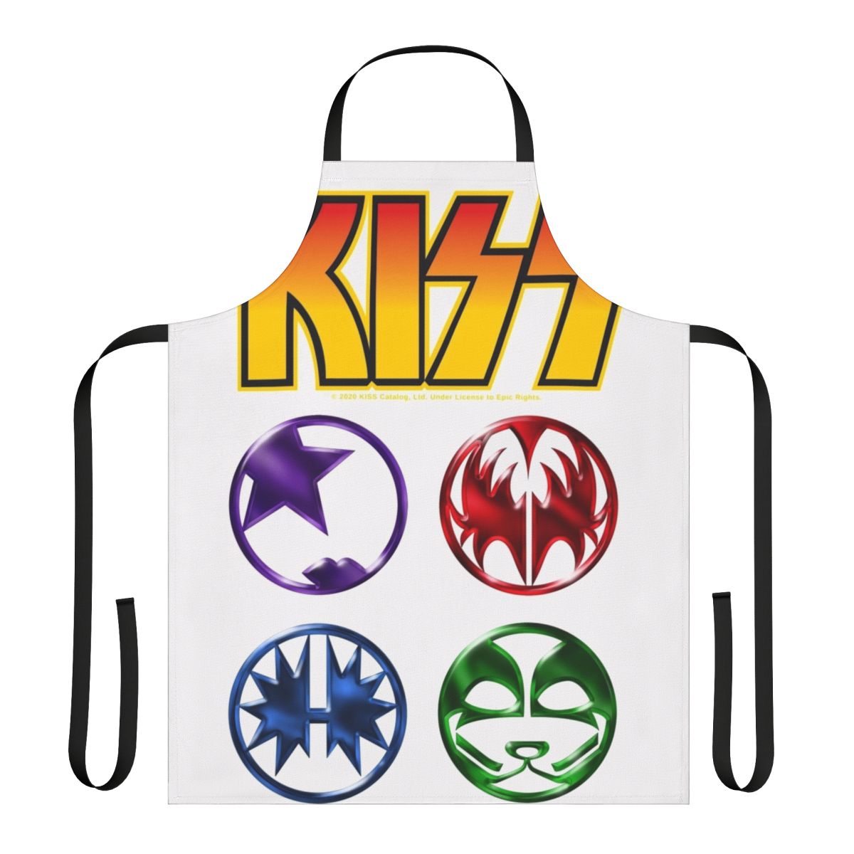 Starman Spaceman Demon Catman KISS Inspired Apron