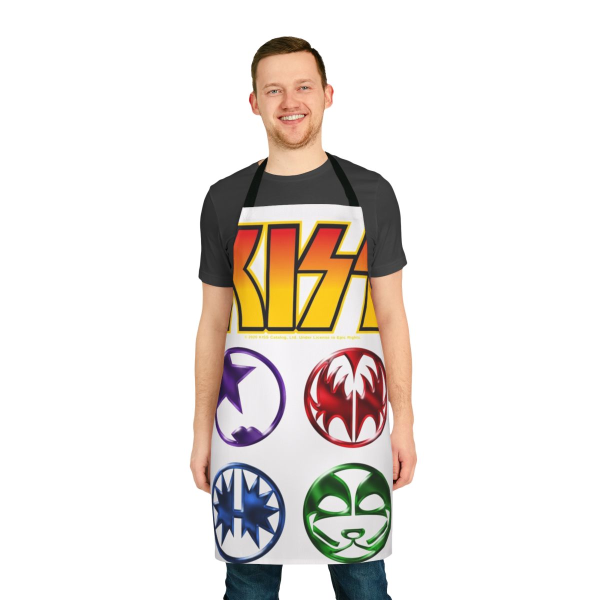 Starman Spaceman Demon Catman KISS Inspired Apron