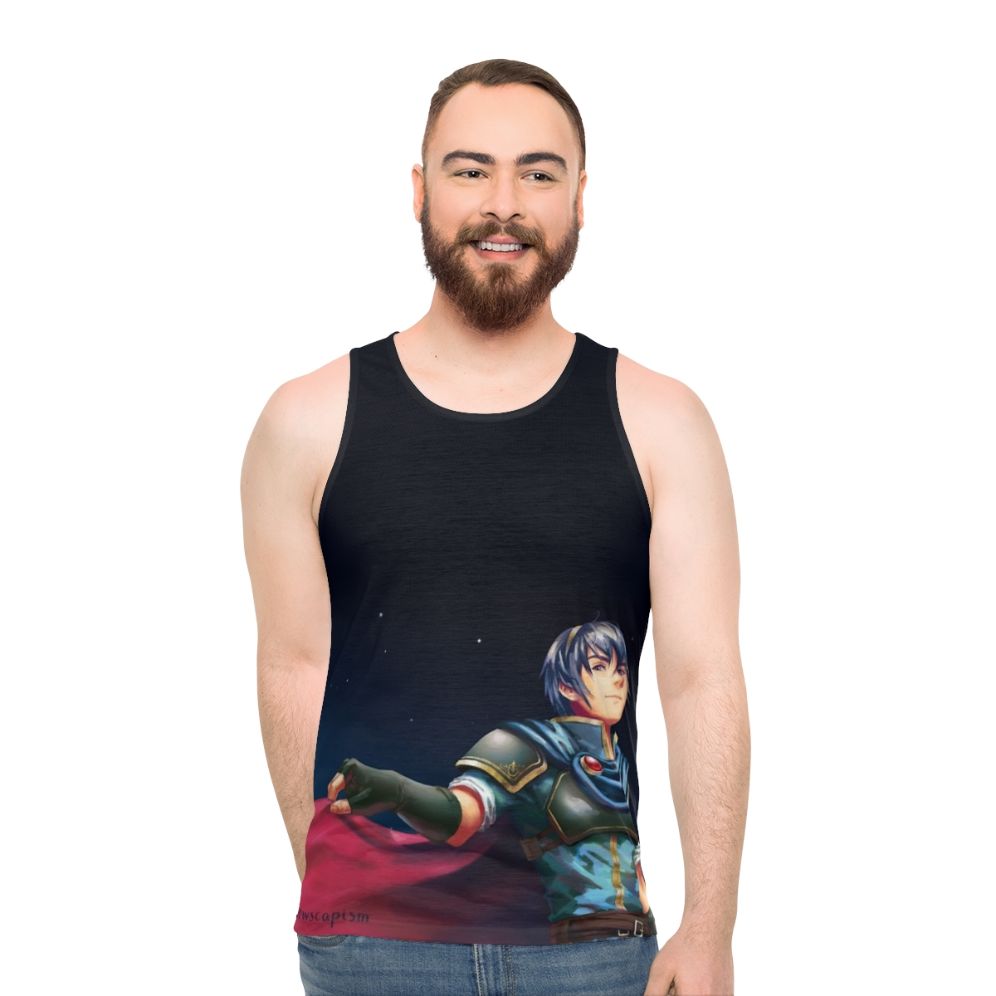Starry Night Marth Unisex Fire Emblem Tank Top