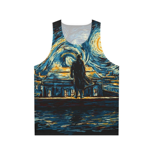 Starry Night Sherlock Unisex Tank Top
