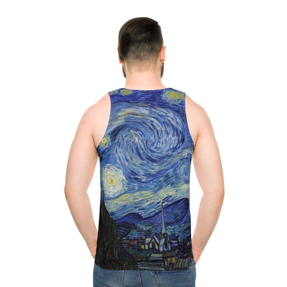 Starry Night Van Gogh Unisex Tank Top