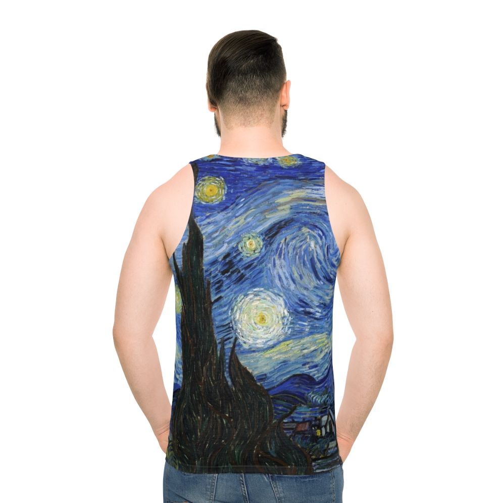 Starry Night Van Gogh Inspired Unisex Tank Top