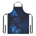 Apron featuring a night sky galaxy design inspired by the Taron roller coaster at Phantasialand theme park in Germany