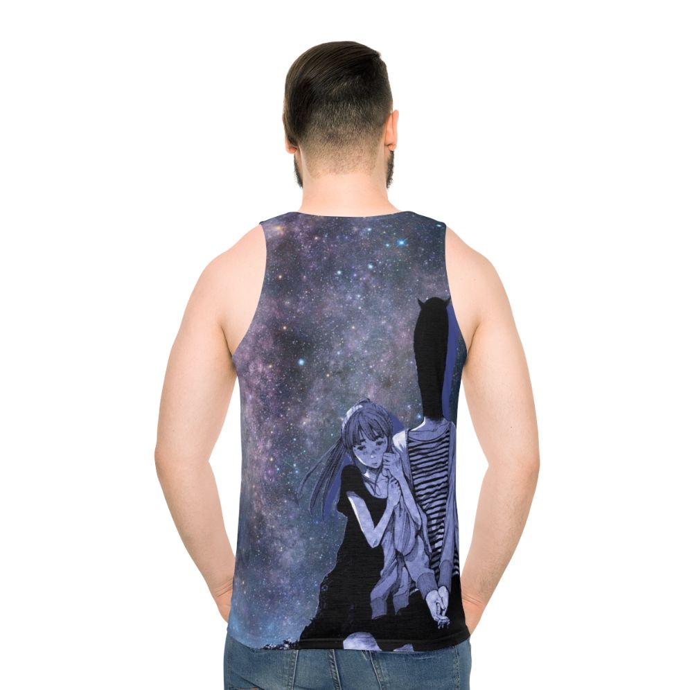 Starry sky unisex galaxy print tank top