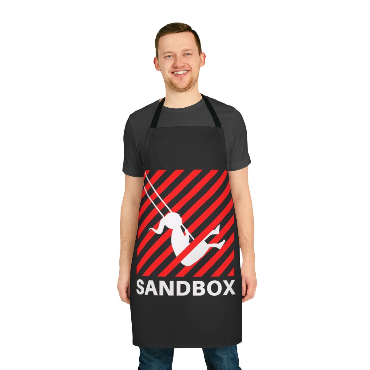 Startup Sandbox Apron with Black Logo