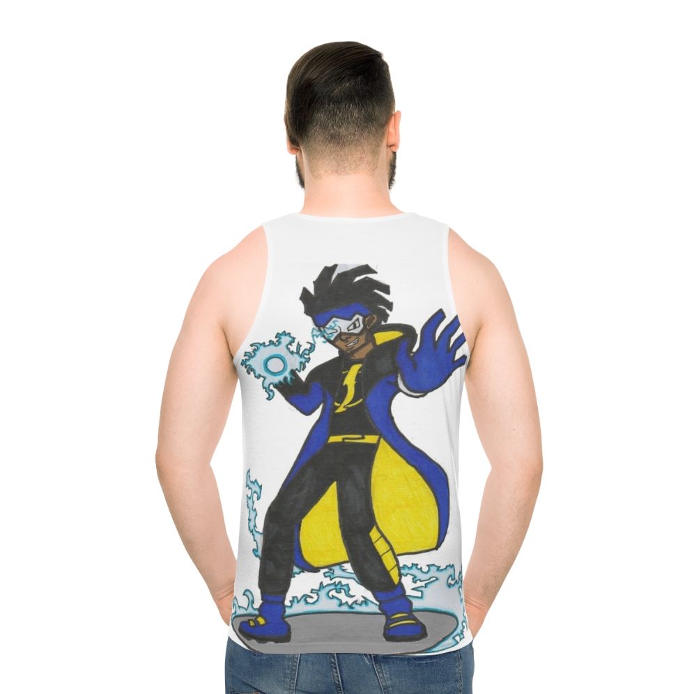 Static Shock DC Superhero Unisex Tank Top