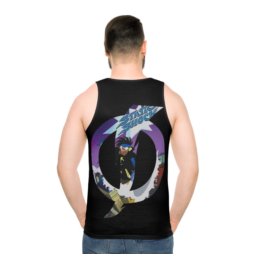 Static Shock Unisex Superhero Tank Top
