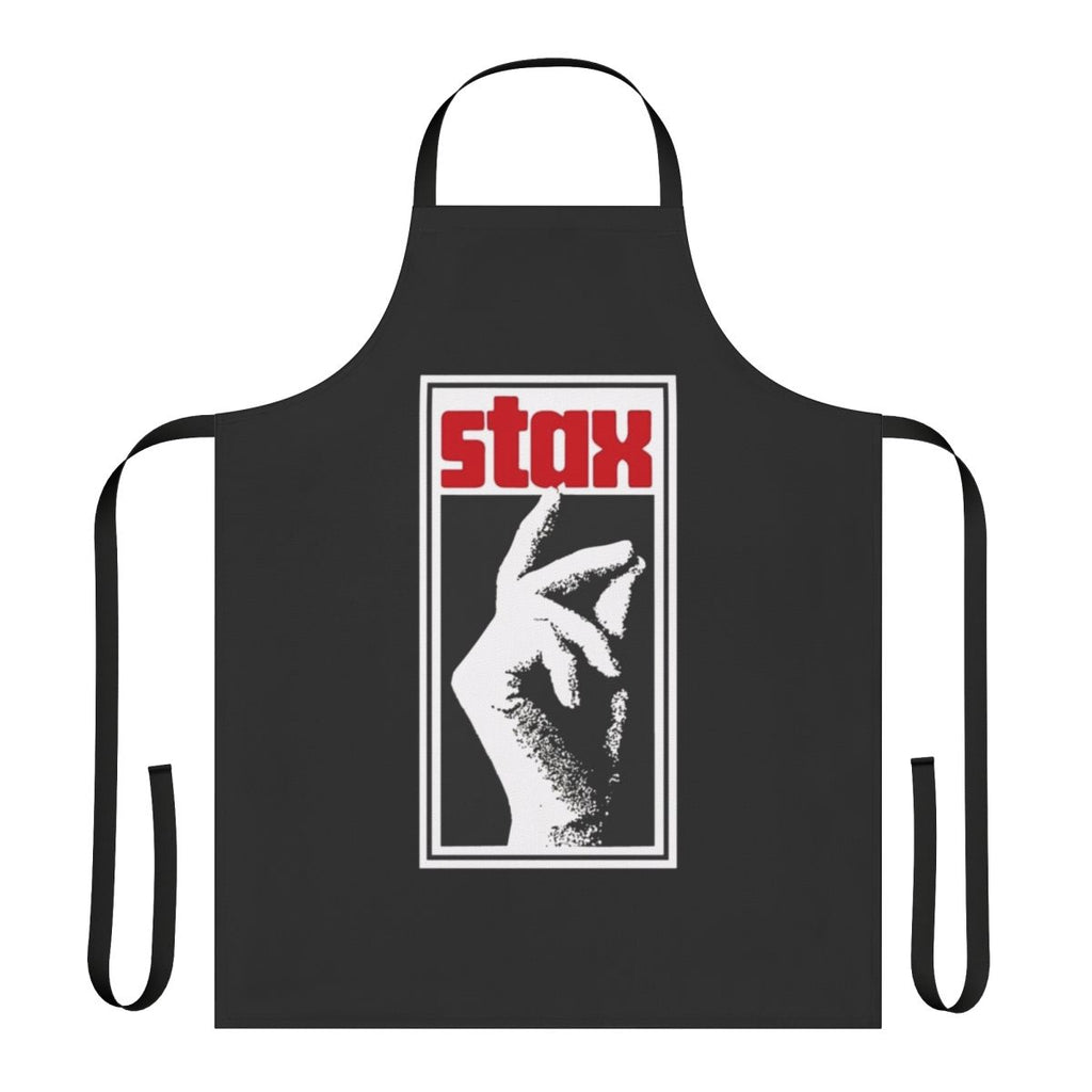 Stax Records-themed apron with retro soul music design