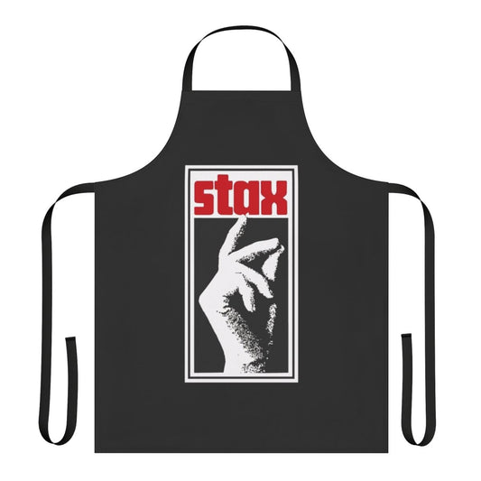 Stax Records-themed apron with retro soul music design