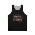 Unisex stay alive tank top featuring 21 pilots lyrics