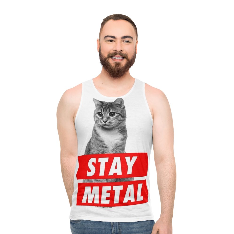 Stay Metal Unisex Heavy Metal Tank Top
