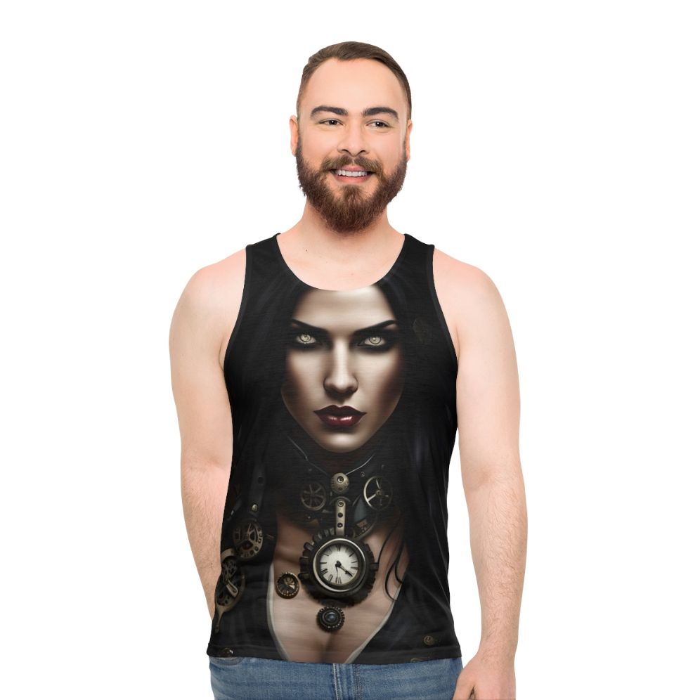 Steampunk Vamp Women's Unisex Tank Top