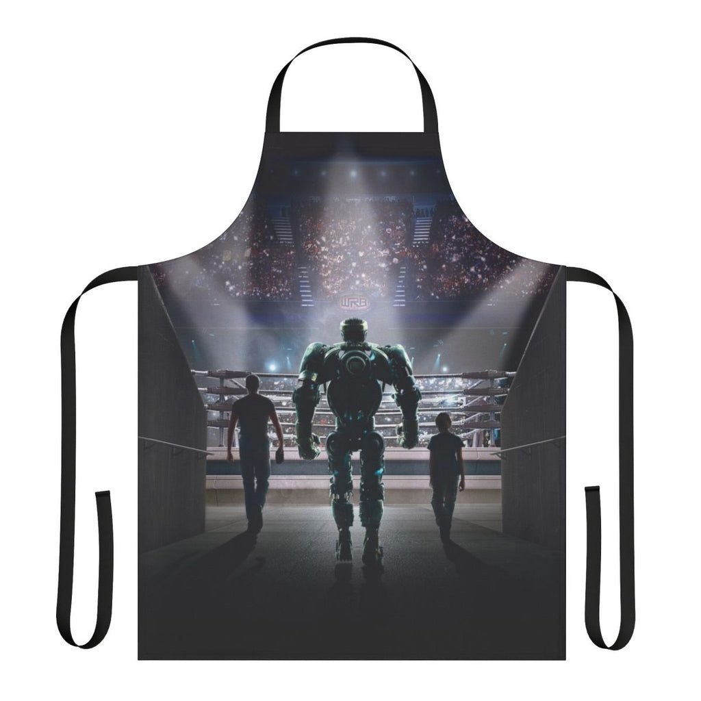 Real Steel movie-themed apron with protective design