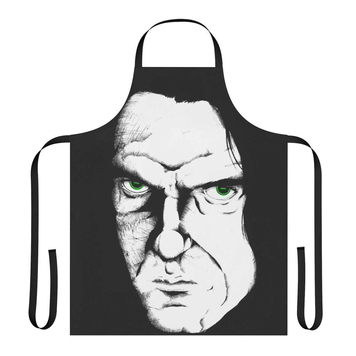 Steele Eyes Goth Metal Apron
