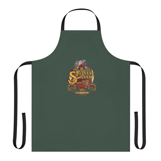 Steeleye Span inspired apron featuring the band's iconic logo and design