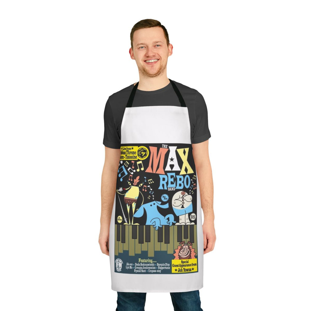 Star Wars-inspired apron featuring the Max Rebo Band