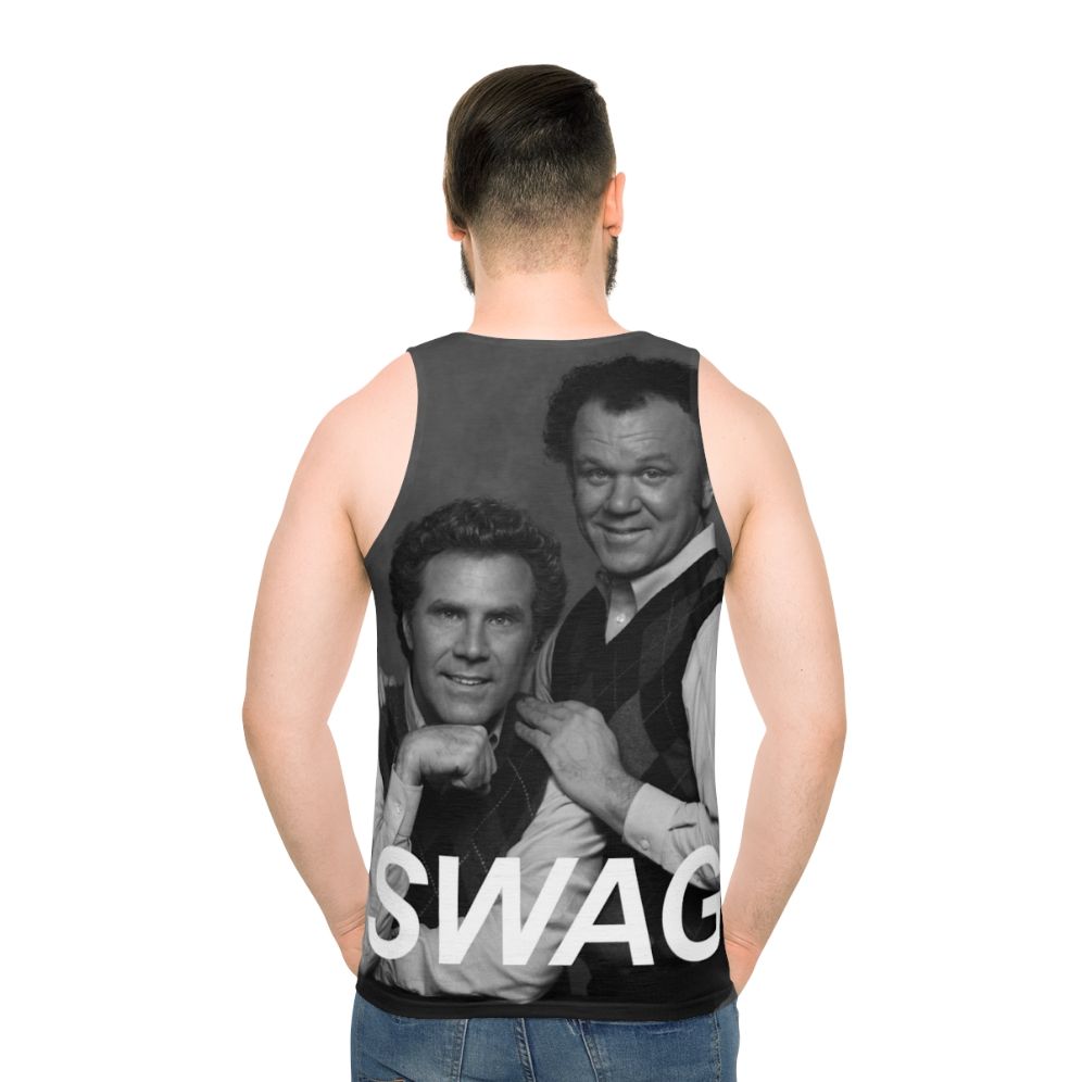 Step Brothers Unisex Tank Top with Portrait of Will Ferrell and John C. Reilly