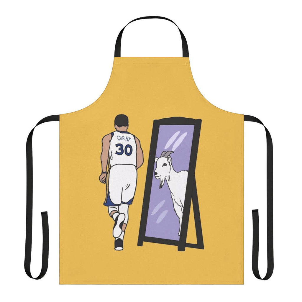 Stephen Curry Inspired Basketball Apron with Goat Graphic