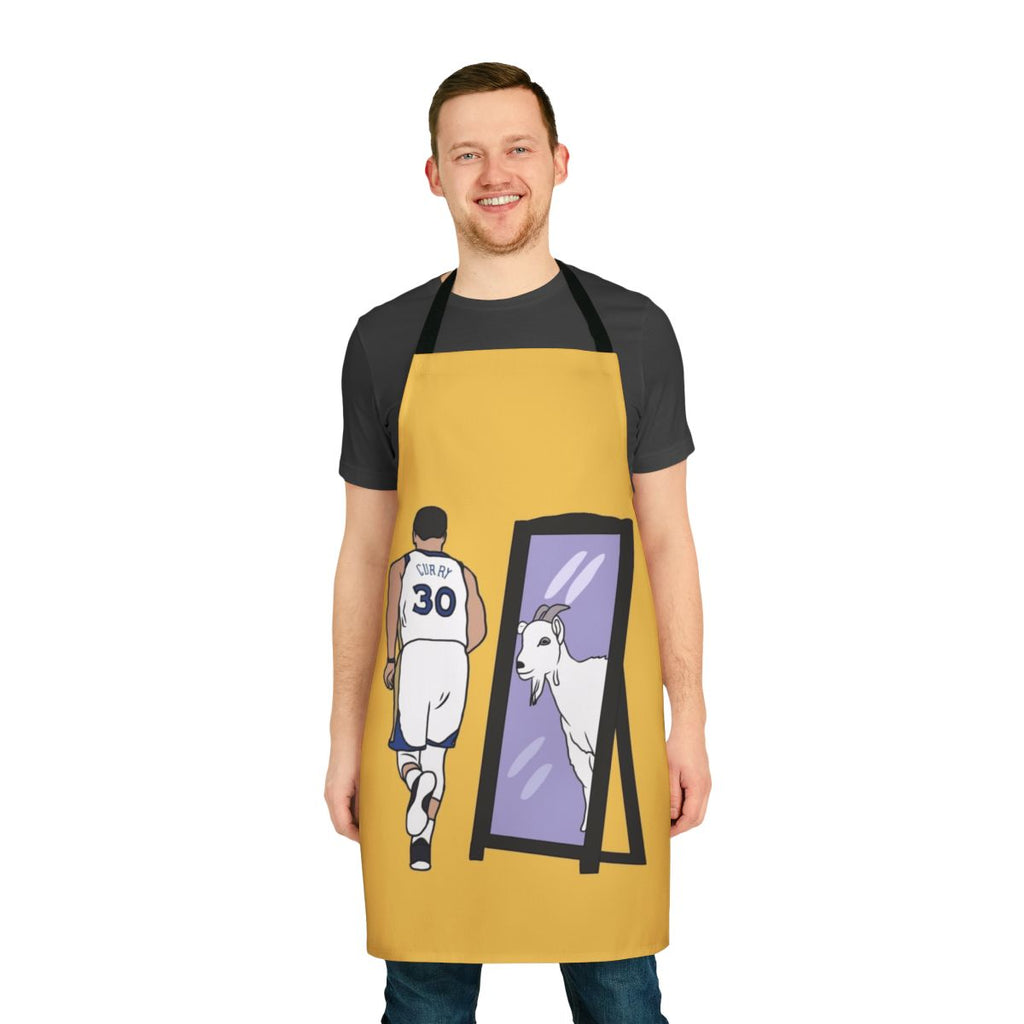 Stephen Curry Inspired Basketball Apron with Goat Graphic