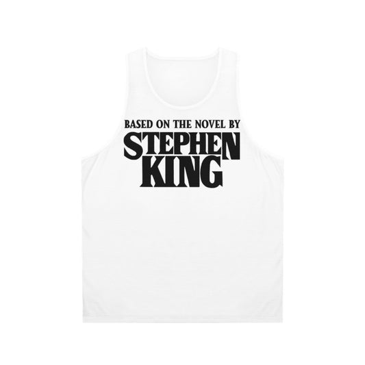 Stephen King inspired unisex tank top