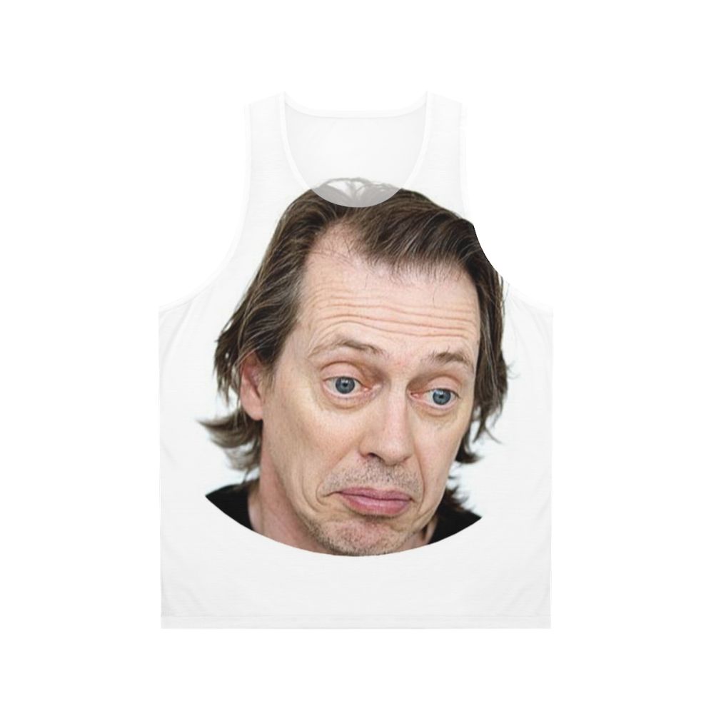 Steve Buscemi meme funny unisex tank top