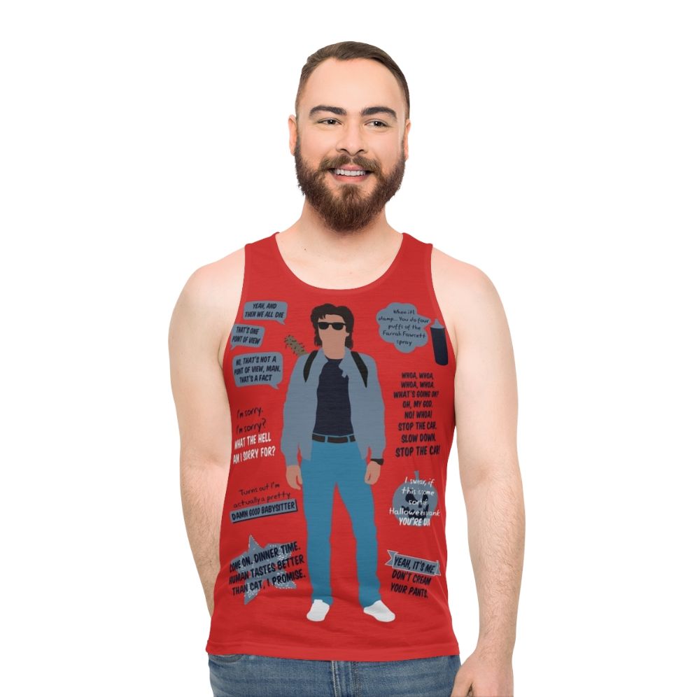 Minimalist Steve Harrington Quotes Tank Top