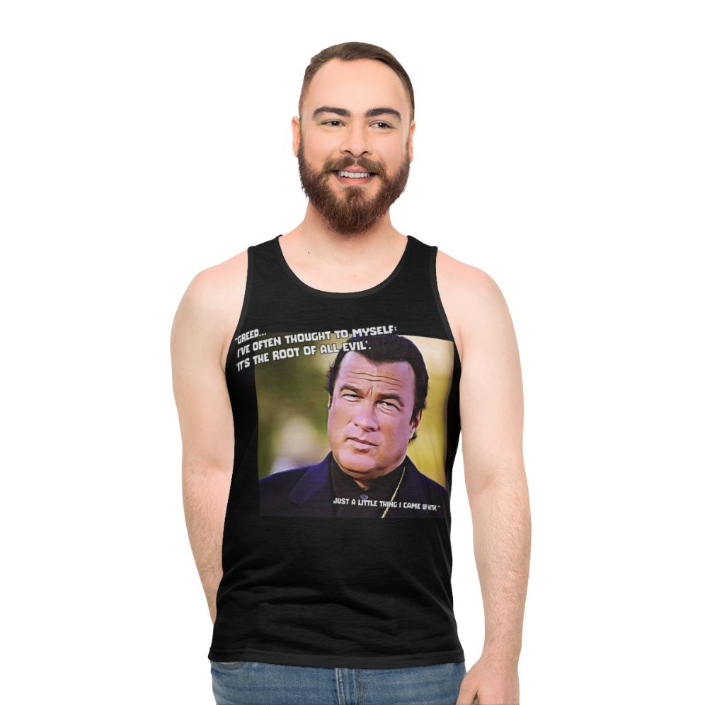 Steven Seagal Inspired 90s Unisex Tank Top