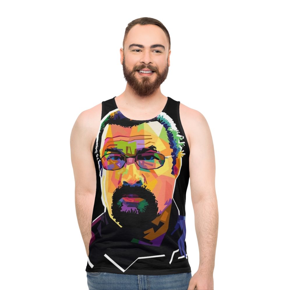 Steven Seagal Pop Art Unisex Tank Top