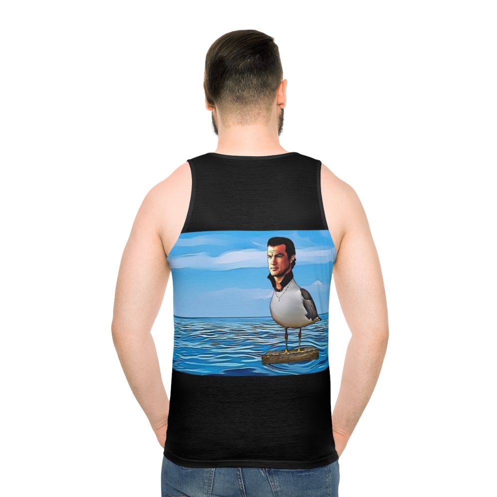 Steven Seagull at Sea Unisex Tank Top