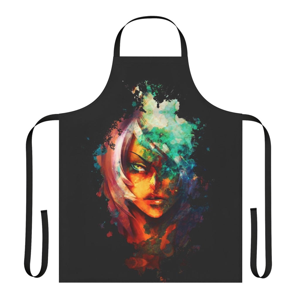 Jasper Corruption Apron featuring a corrupted gem design inspired by the Steven Universe TV series