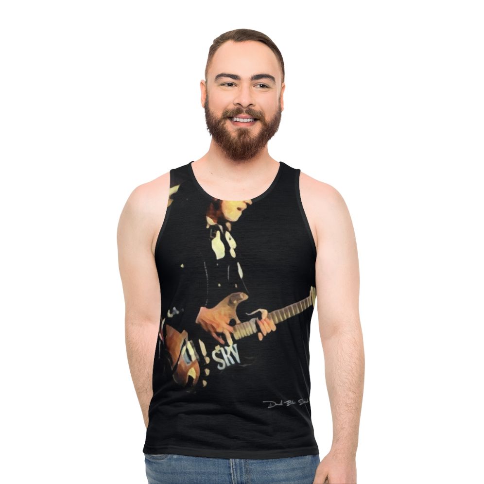 Stevie Ray Vaughan Graphic Unisex Tank Top