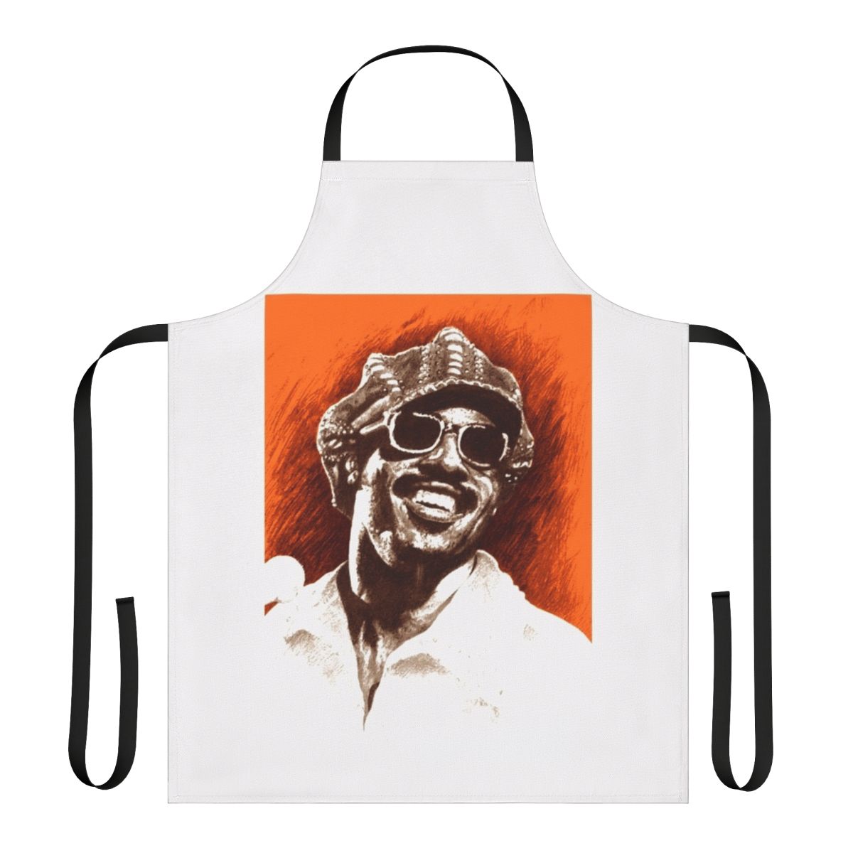 Stevie Wonder Inspired Soul Music Kitchen Apron