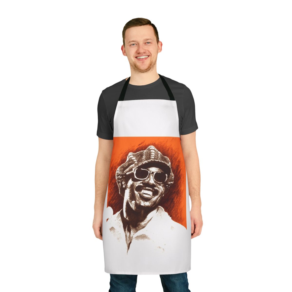Stevie Wonder Inspired Soul Music Kitchen Apron
