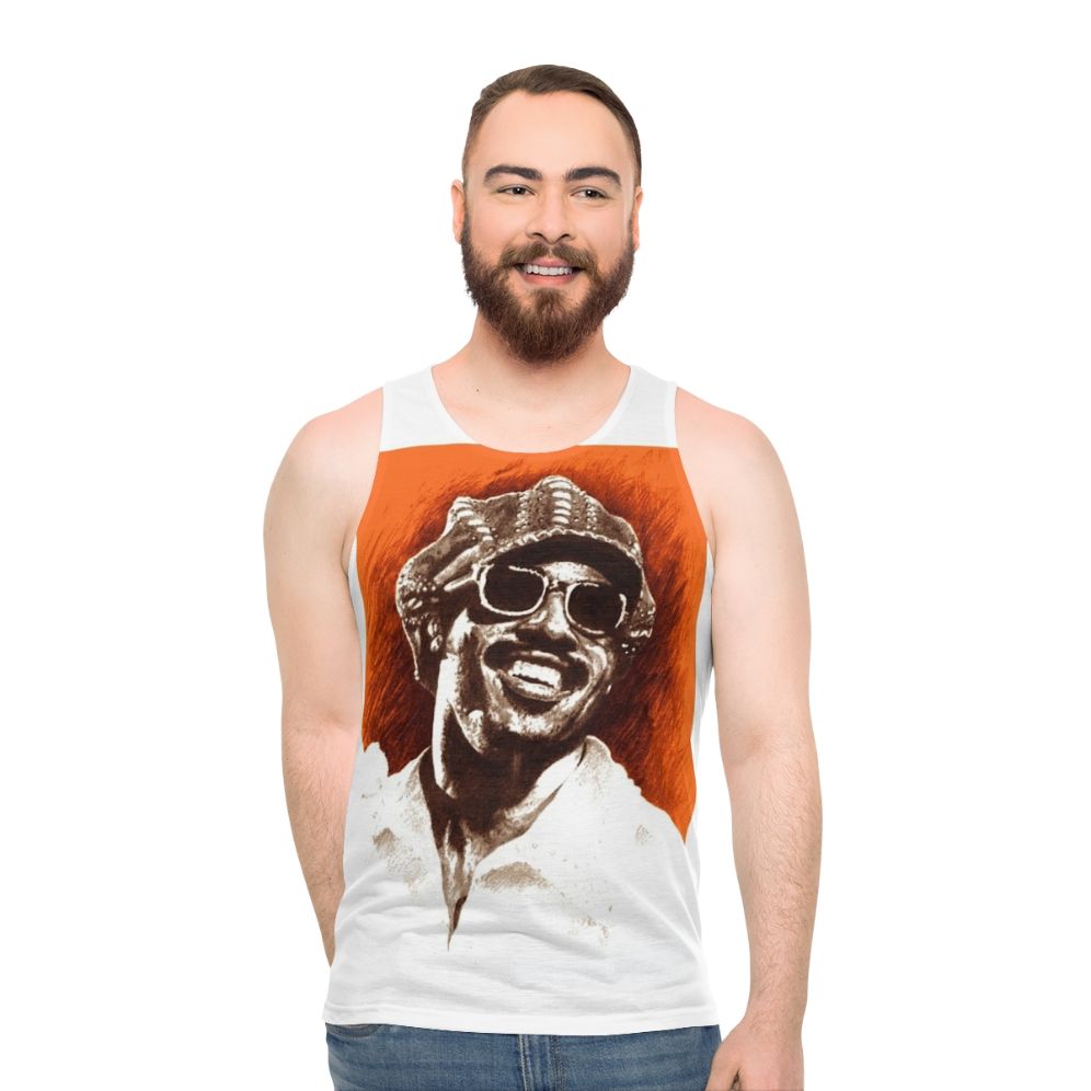 Stevie Wonder unisex tank top