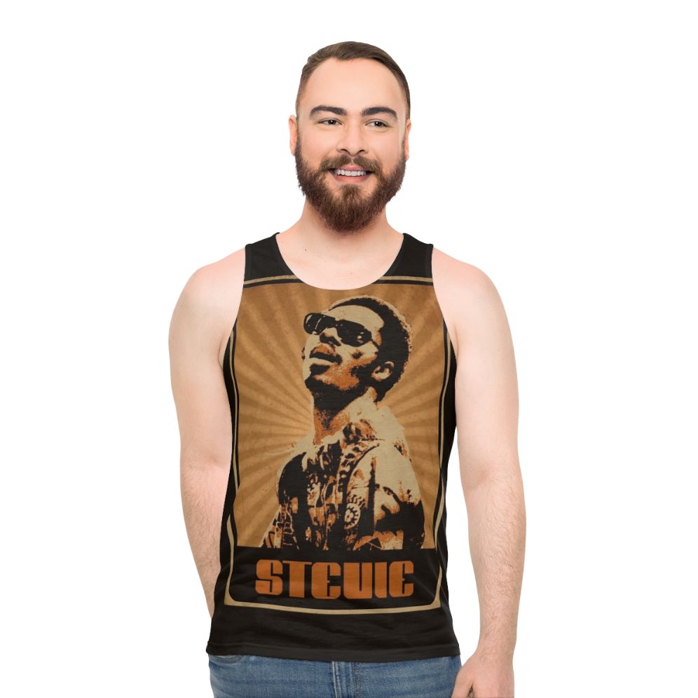 Stevie Wonder Unisex Tank Top