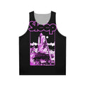 Stoner metal sleep band unisex tank top