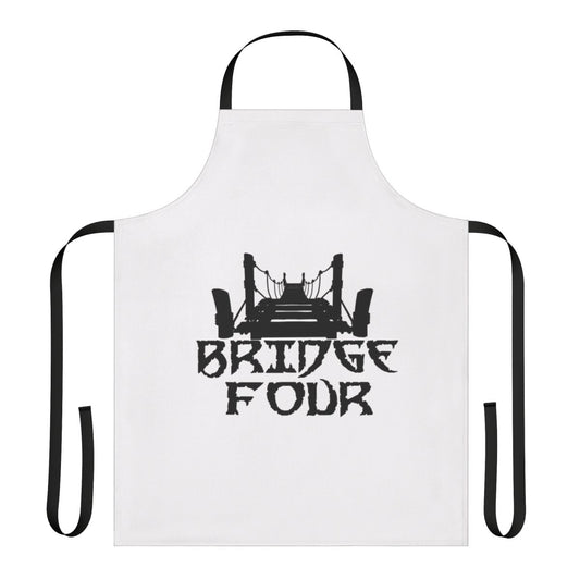 Stormlight Fantasy Apron with Bridge Four Insignia