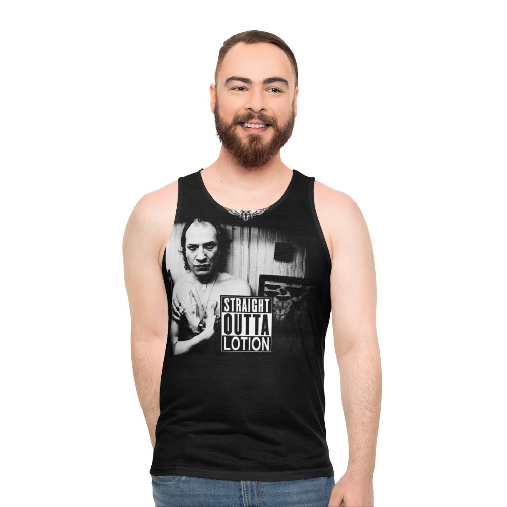 Straight Outta Lotion Unisex Graphic Tee Tank Top