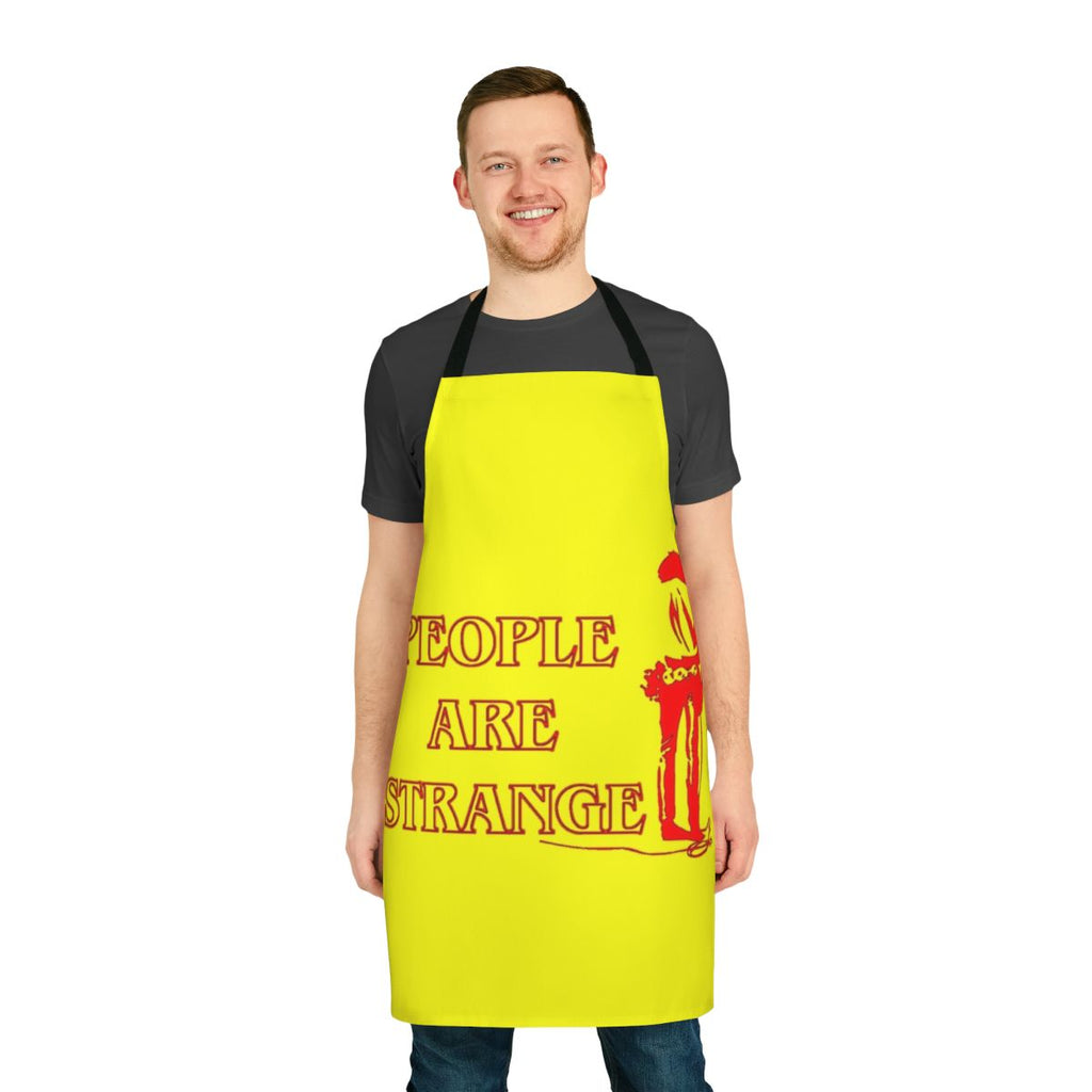Spooky and unique apron inspired by The Doors and Stranger Things